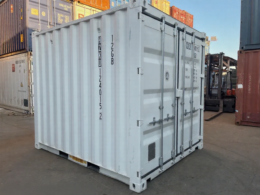 10 fods container – Alsidig opbevaringsløsning i RAL 9010 (hvid)